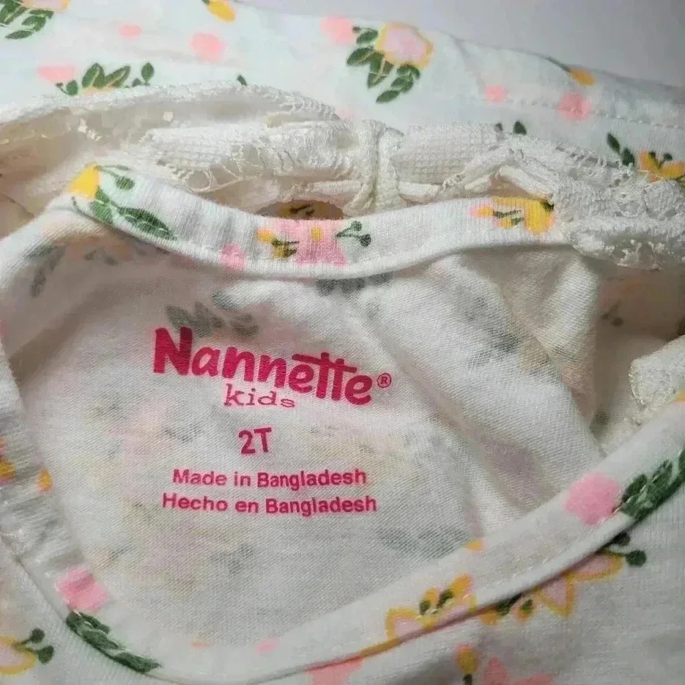 Nanette kids shirt size 2T 100% cotton - Picture 4 of 5